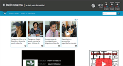 Desktop Screenshot of delitometro.com.ar