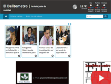 Tablet Screenshot of delitometro.com.ar